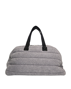 SOLD AS SEEN Chanel Travel Bag, Grey (no code)